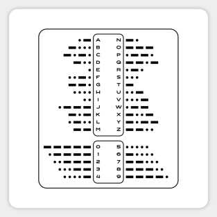 Morse Code Magnet